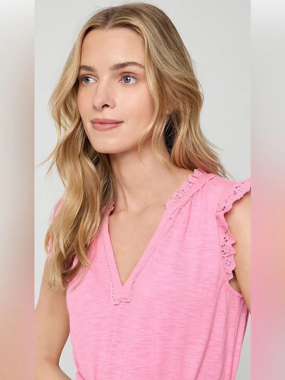 J. Crew Bright Bubblegum Knit Flutter-Sleeve Mini Dress XL NWT